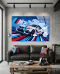 BMW M2 Dance of Speed Glass Wall Art || Designer Collection