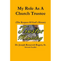My Role As A Church Trustee - Paperback
