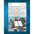 Institutes of Hindu Law; Or, the Ordinances of Menu, According to the Gloss of Culluca: Comprising the Indian System of Duties, Religious and Civil. - Paperback