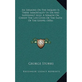 Six Sermons On The Inquiry Is There Immortality In Sin And Suffering? Also, A Sermon On Christ The Life-Giver Or The Faith Of The Gospel (1856) - Paperback