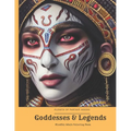 Goddesses and Legends: Adult Mindful Coloring Book - Paperback