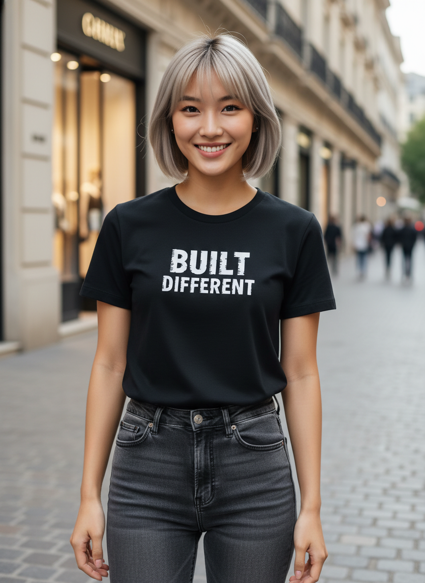 Built Different NIKE Premium Branded Performance T-Shirt