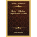 History Of Indian Depredations In Utah - Paperback