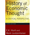 History of Economic Thought: A Critical Perspective - Paperback