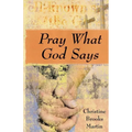 Pray What God Says - Paperback