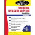 Schaum's Outline of Punctuation, Capitalization & Spelling - Paperback