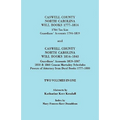 Caswell County, North Carolina Will Books, 1777-1814; 1784 Tax List; And Guardians' Accounts, 1794-1819 (Published With) Caswell County, North Carolin - Paperback
