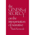 The Genesis of Secrecy: On the Interpretation of Narrative - Paperback