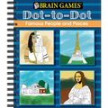 Brain Games - Dot to Dot: Famous People and Places - Spiral
