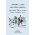 Virginia and West Virginia Genealogical Data from Revolutionary War Pension and Bounty Land Warrant Records, Volume 6 Ullum Through Zumwalt - Paperback