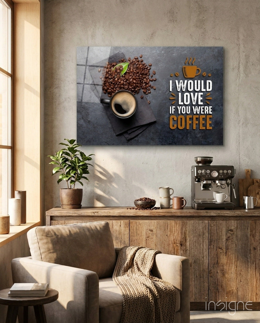 Coffee Glass Wall Art