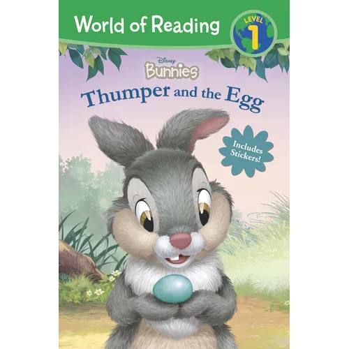World of Reading: Disney Bunnies: Thumper and the Egg-Level 1 Reader - Paperback