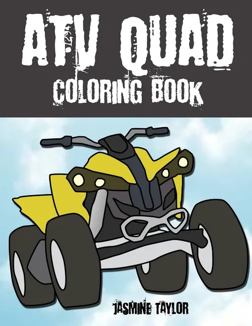ATV Quad Coloring Book - Paperback