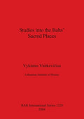 Studies into the Balts' Sacred Places - Paperback