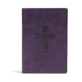 KJV Rainbow Study Bible, Purple Leathertouch - Imitation Leather