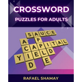 Crossword Puzzle Book for Adults: Large Print Easy Puzzles with Solutions - Paperback