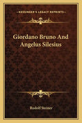 Giordano Bruno and Angelus Silesius - Paperback