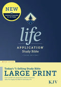 KJV Life Application Study Bible, Third Edition, Large Print (Hardcover, Red Letter) - Hardcover