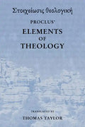 Proclus: The Elements of Theology - Paperback