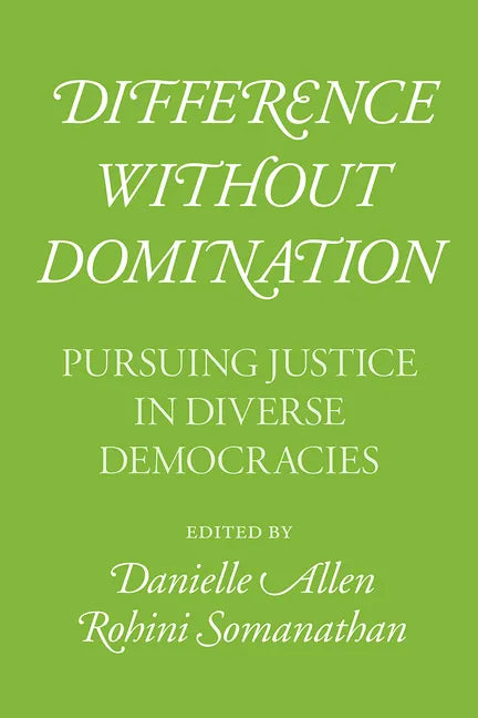 Difference without Domination: Pursuing Justice in Diverse Democracies - Paperback