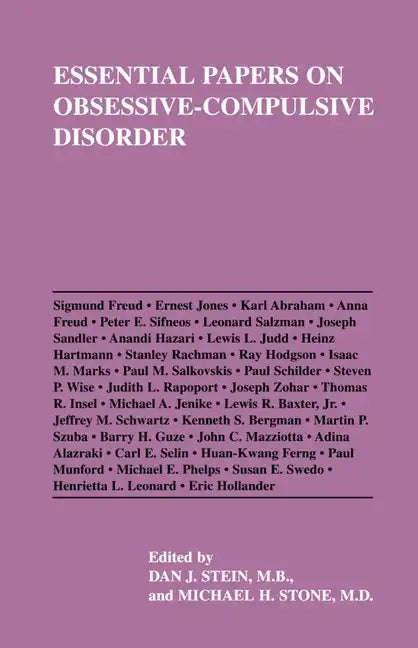 Essential Papers on Obsessive-Compulsive Disorder - Paperback