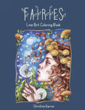 Fairies Line Art Coloring Book - Paperback