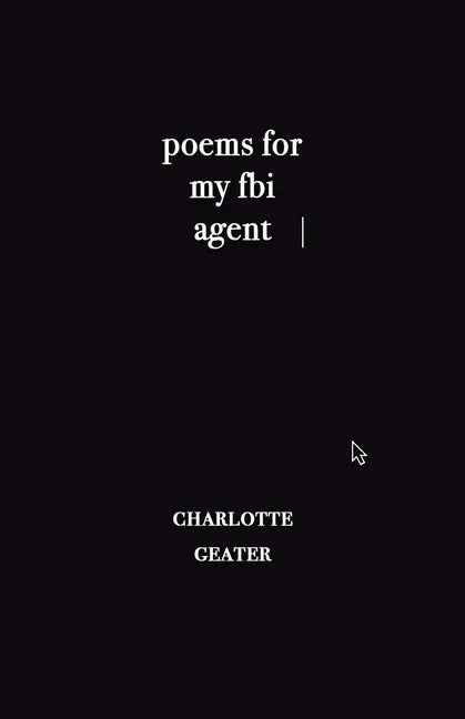 poems for my FBI agent - Paperback
