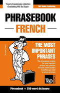 English-French phrasebook and 250-word mini dictionary - Paperback