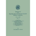 Abstracts of the Records of Onslow County, North Carolina, 1734-1850. in Two Volumes. Volume II - Paperback