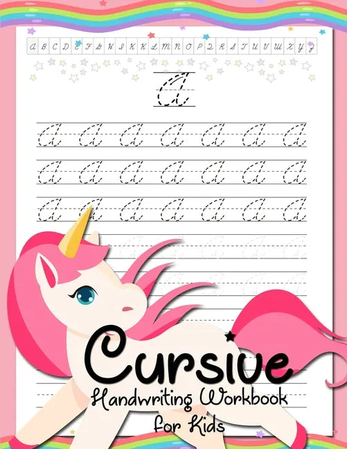 Cursive Handwriting Workbook for Kids: Cursive Beginners Workbook for Girls Cursive Letters Tracing Book Cursive Writing Practice Book To Learn Writin - Paperback
