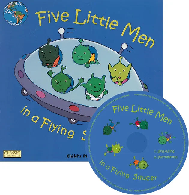 Five Little Men in a Flying Saucer [With CD (Audio)] - Paperback