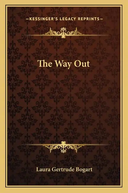 The Way Out - Paperback