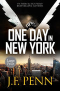 One Day In New York: Large Print - Paperback