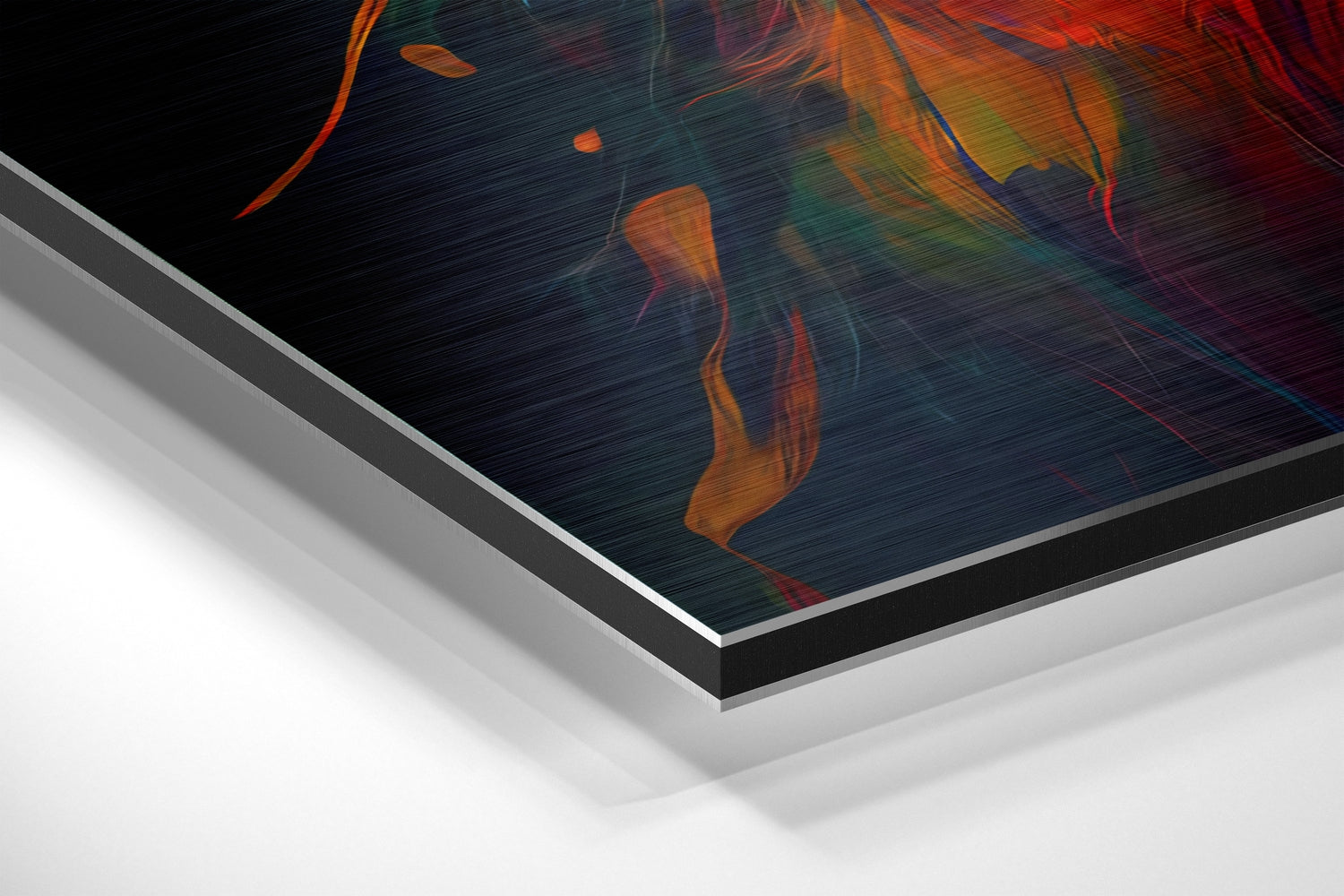 Lion Brushed Aluminum Dibond Wall Art