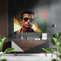 Fight Club Brushed Aluminum Dibond Wall Art
