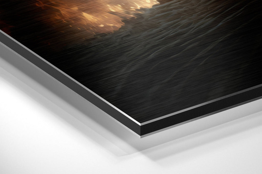 Darth Wader Brushed Aluminum Dibond Wall Art
