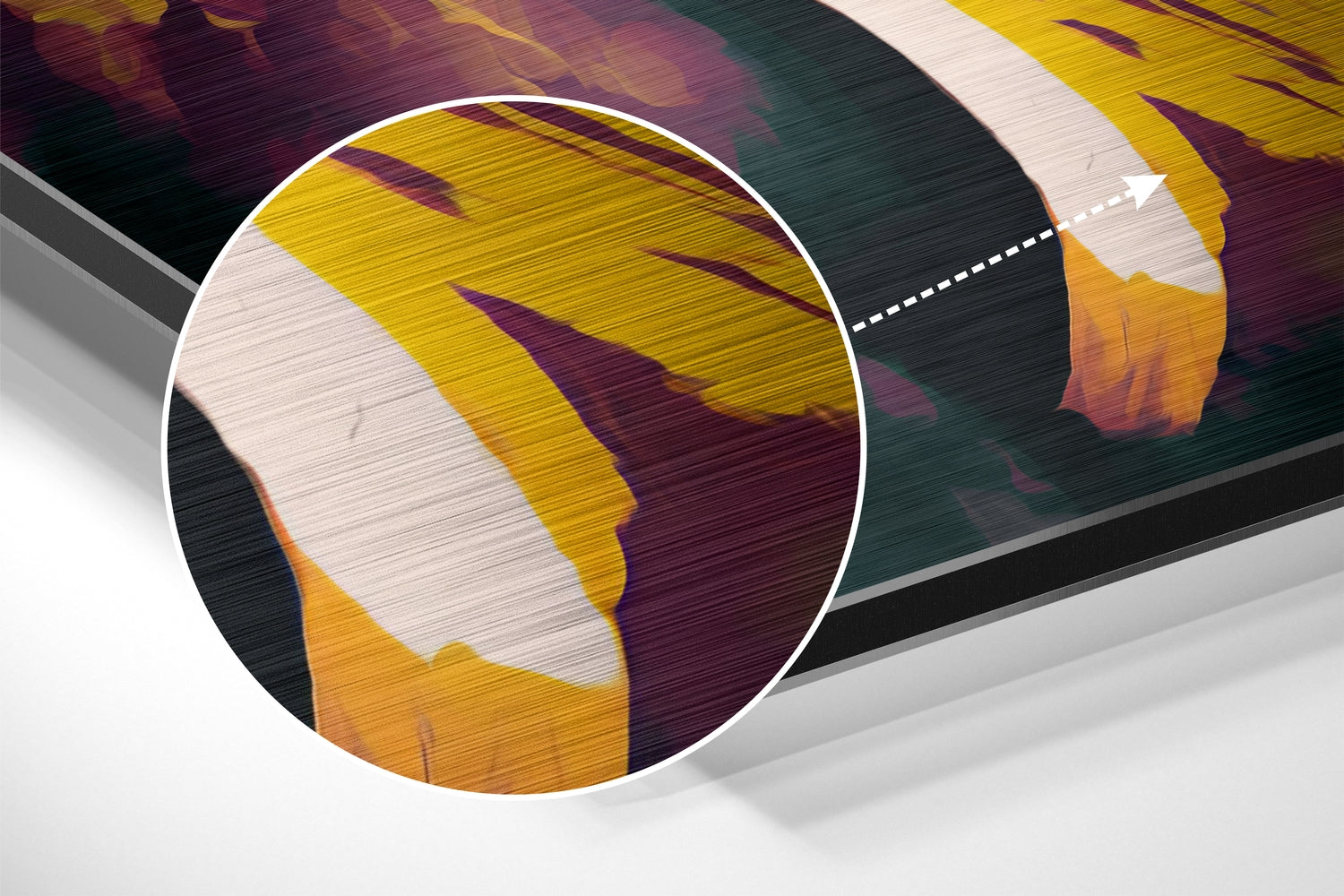 Kobe Bryant Brushed Aluminum Dibond Wall Art