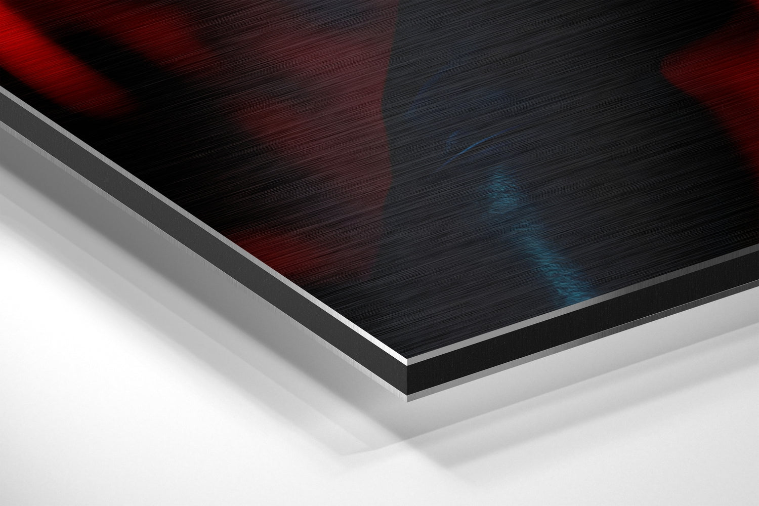 Woman Brushed Aluminum Dibond Wall Art