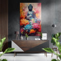 Budha Brushed Aluminum Dibond Wall Art