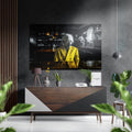 Einstein Brushed Aluminum Dibond Wall Art
