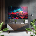 Luxury Car Brushed Aluminum Dibond Wall Art