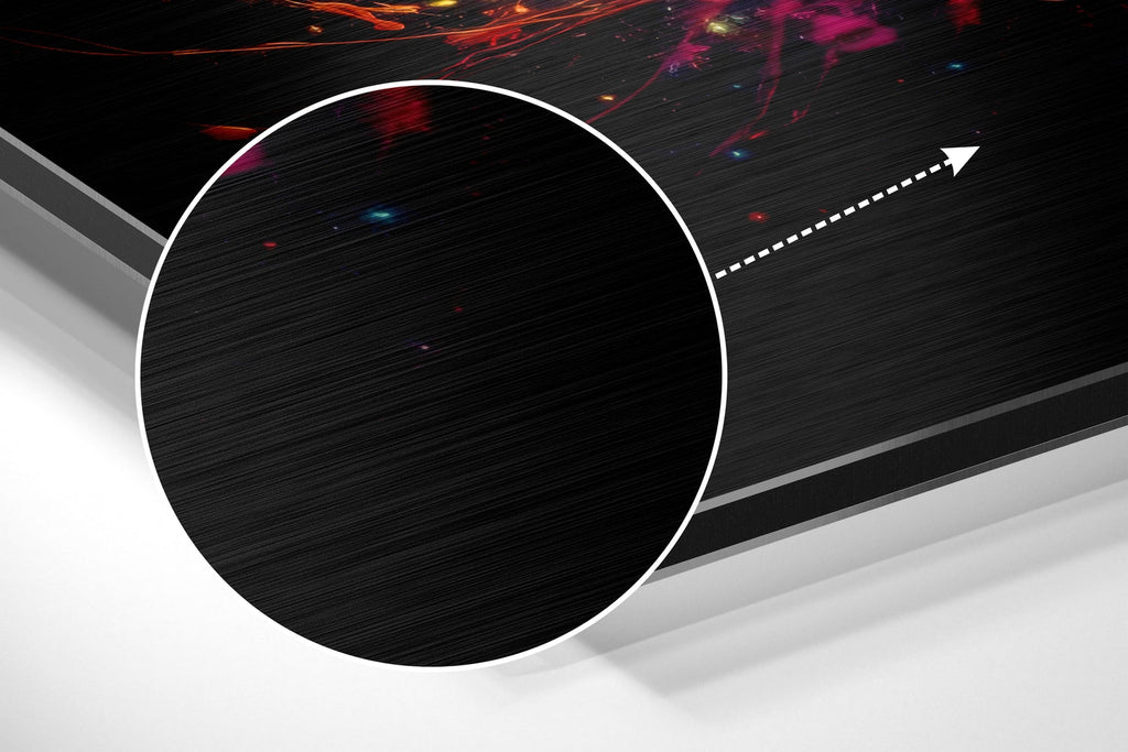 Colors of Space Brushed Aluminum Dibond Wall Art