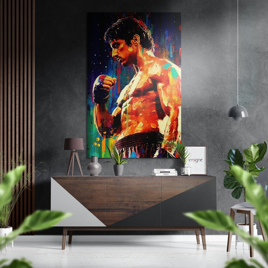 Boxer Brushed Aluminum Dibond Wall Art