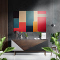 Rectangulars Brushed Aluminum Dibond Wall Art