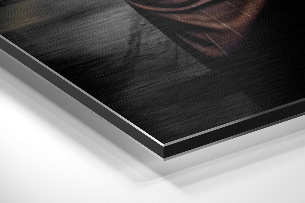 Inspector Dog Brushed Aluminum Dibond Wall Art