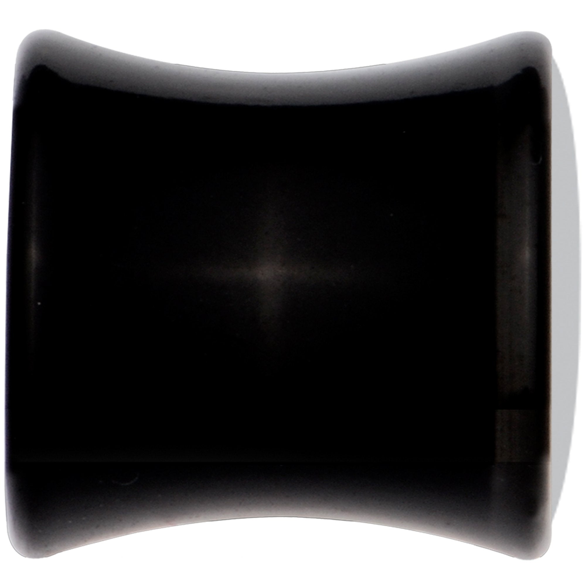 Black Acrylic Pink American Flag Saddle Plug Set 0G