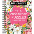 Brain Games - Calm: Crossword Puzzles - Large Print - Spiral