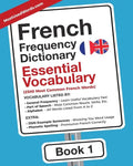 French Frequency Dictionary - Essential Vocabulary: 2500 Most Common French Words - Paperback