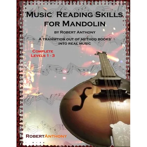 Music Reading Skills for Mandolin Complete Levels 1 - 3 - Paperback