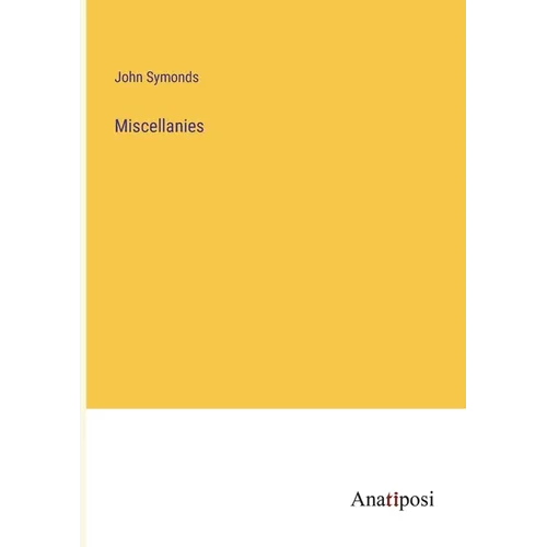 Miscellanies - Paperback